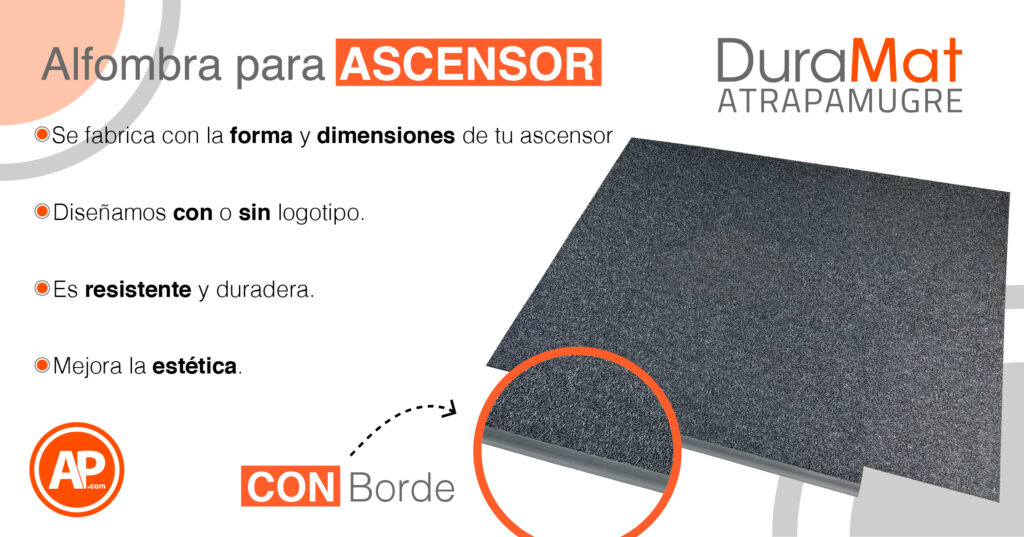 ¿por que usar una alfombra musgo atrapamugre para tu ascensor?