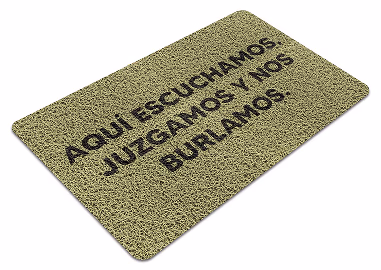 Tapete Juzgamos Burlamos
